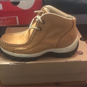 Men's Tan Leather Boots